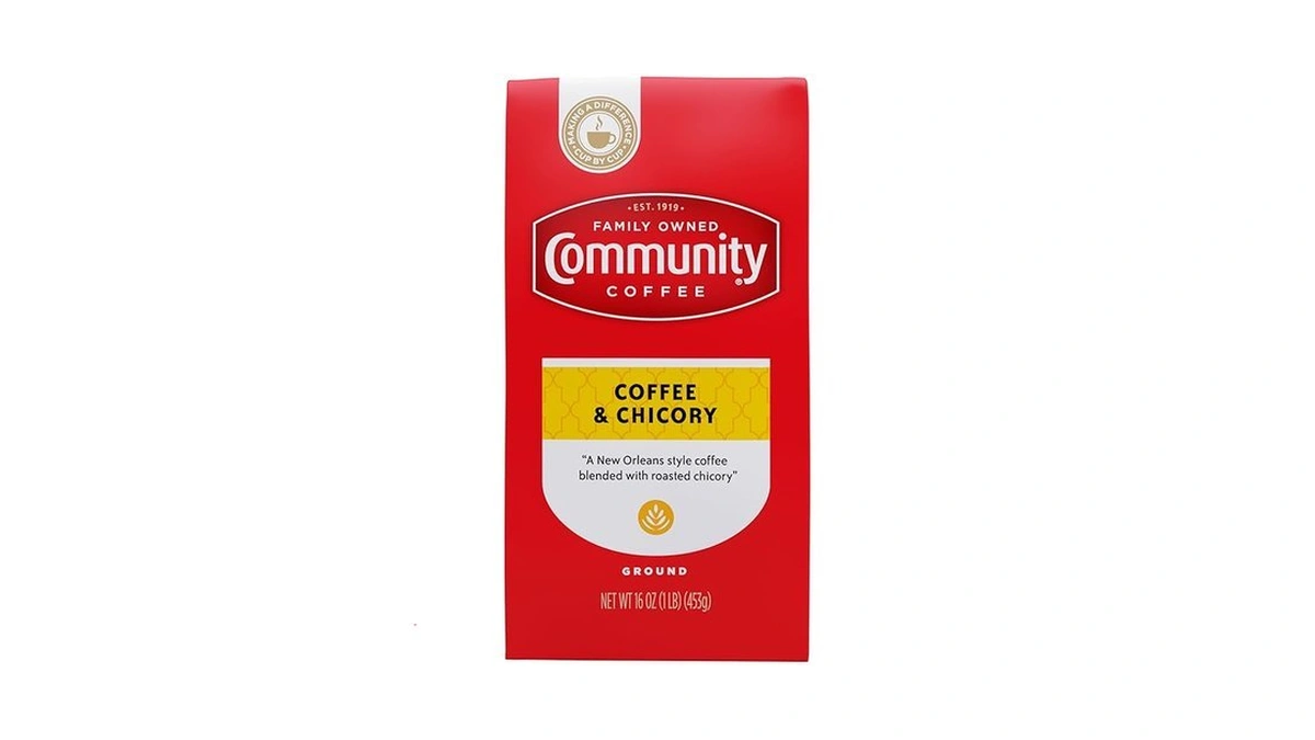 Community Coffee Coffee And Chicory Blend 16 Ounce, Medium Dark