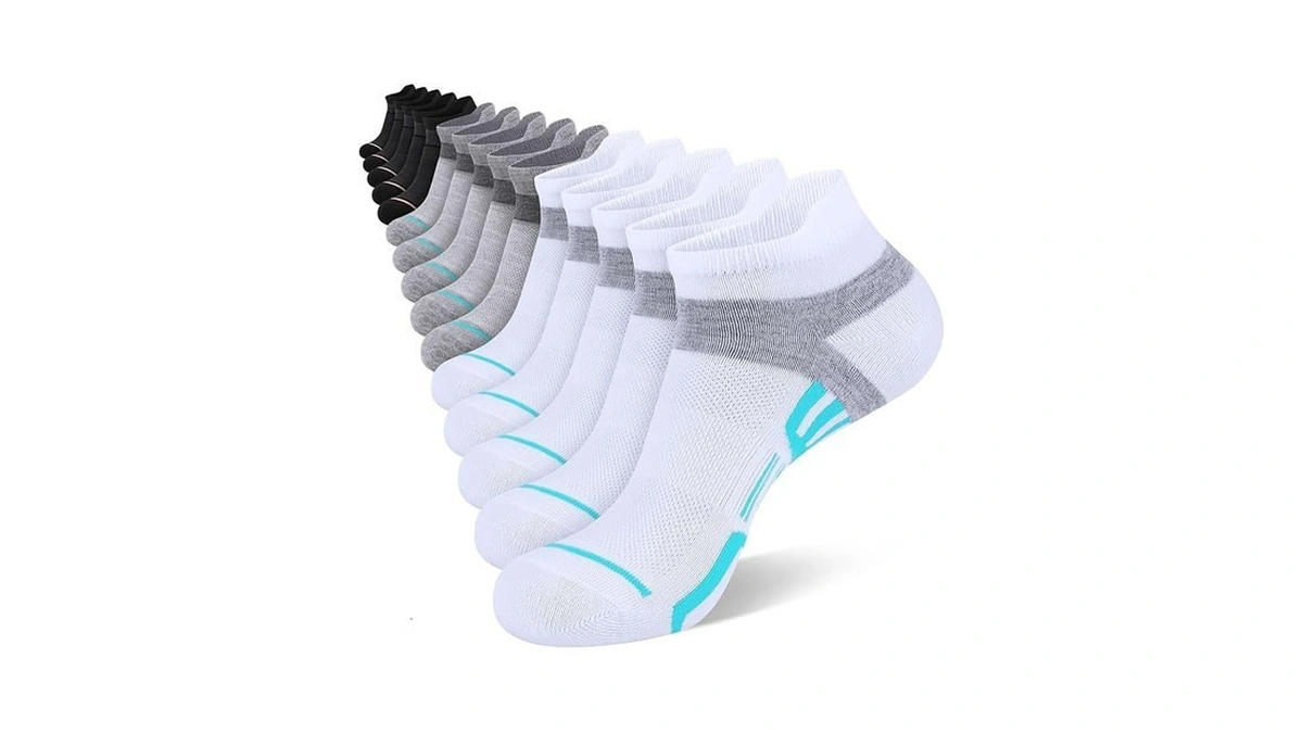 Shnn 15 Pairs Womens Ankle Socks Lightweight Breathable Casual Low