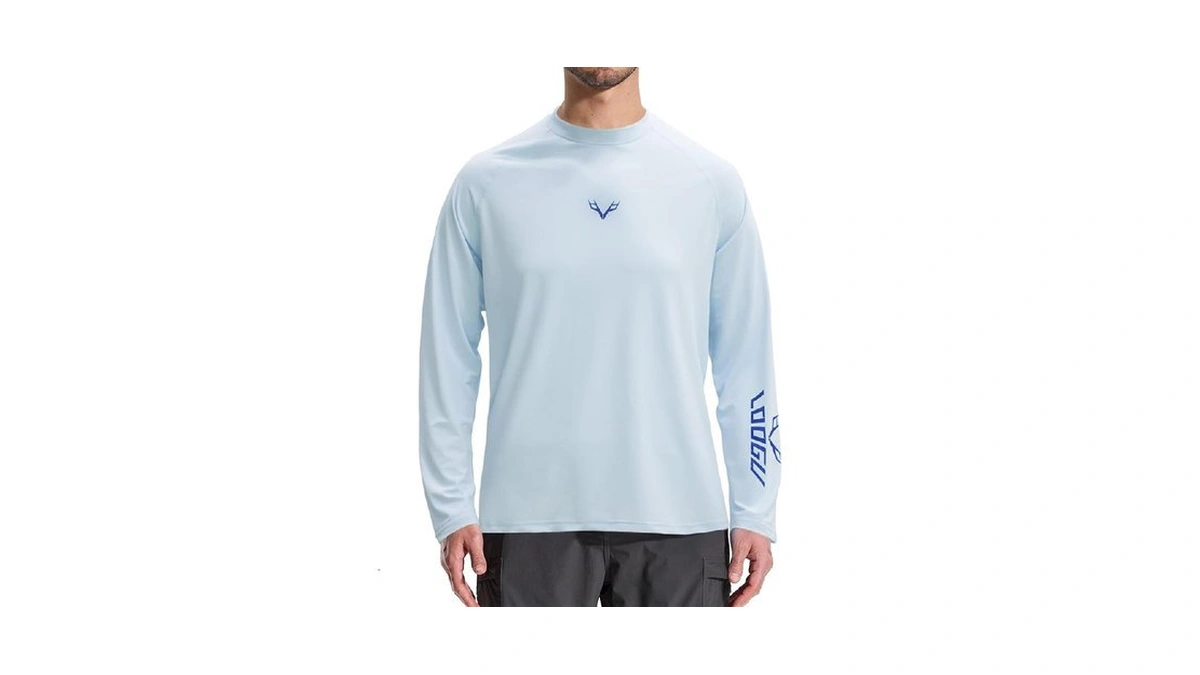 Loogu Fishing Long Sleeve Shirts Quick Dry Lightweight Upf50+ Shirt