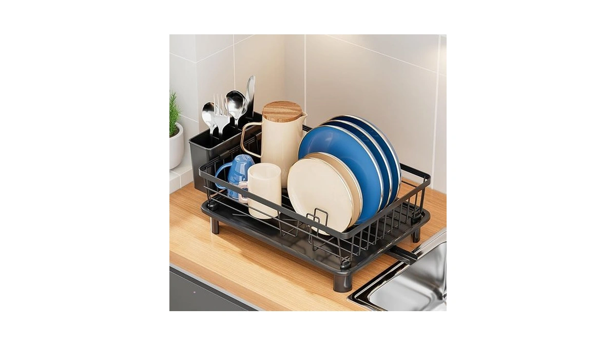 Dish Drying Rack, Stainless Steel Dish Racks For Kitchen Counter,