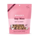 Bocce's Bakery Oven Baked Say Moo Treats For Dogs, Wheat-free