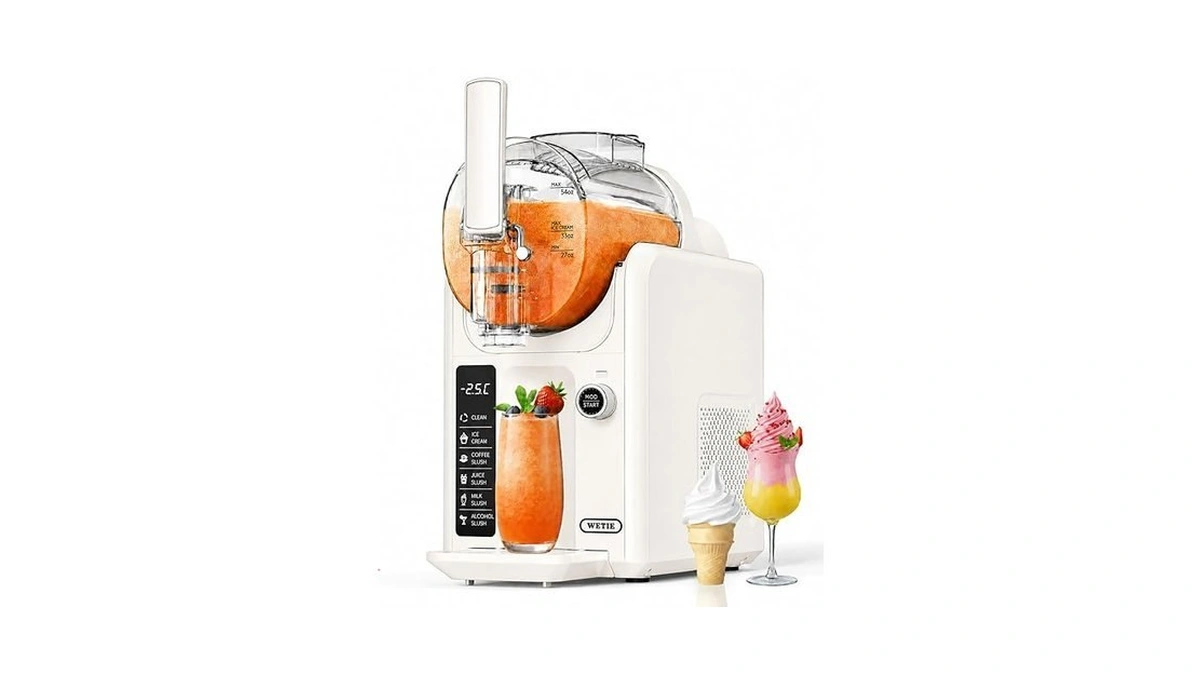 Wetie Slushie Machine, 82oz Slushy Machine For Home With Adjustable