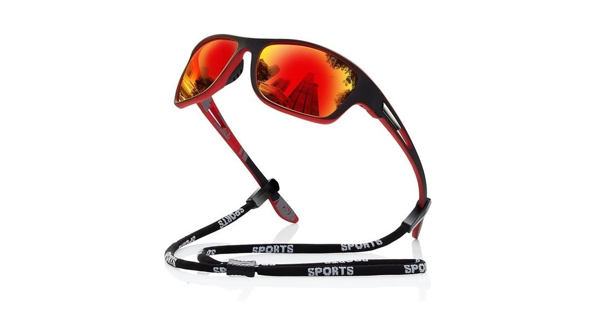 Suoso Polarized Sports Sunglasses For Men: Uv400 Protection Glasses Wrap