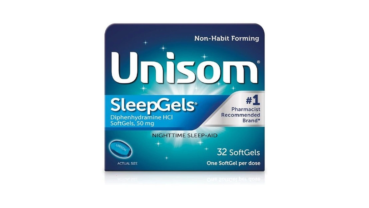 Unisom Sleepgels, Nighttime Sleep-aid, Diphenhydramine Hci 50 Mg, 32 Softgels