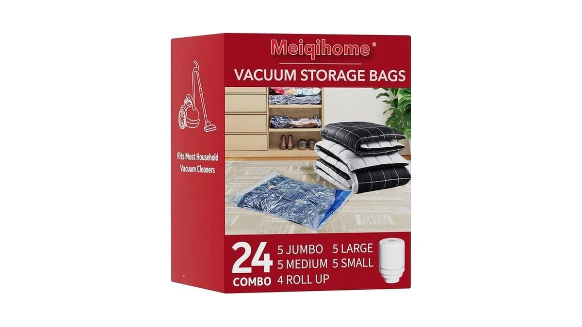 Vacuum Seal Bags For Clothing Travel & Home Storage, Travel