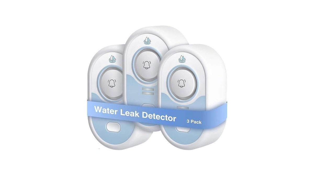 Blizonte Water Leak Detector 3 Pack, 5-year Battery Life, Water