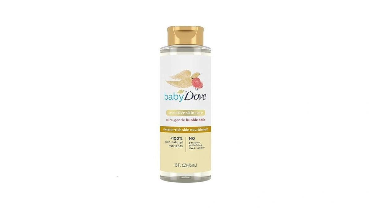 Baby Dove Bubble Bath Melanin-rich Skin Nourishment For Nourished Skin