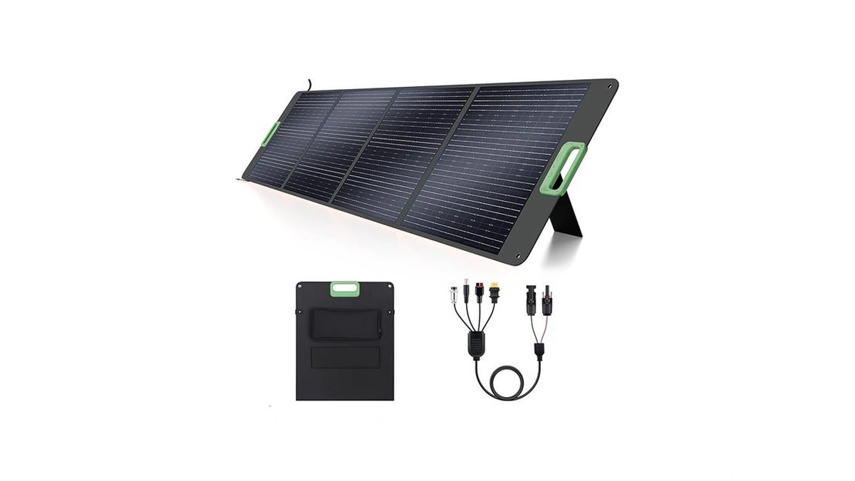 200w High Efficiency Etfe Foldable Solar Panel For Portable Power
