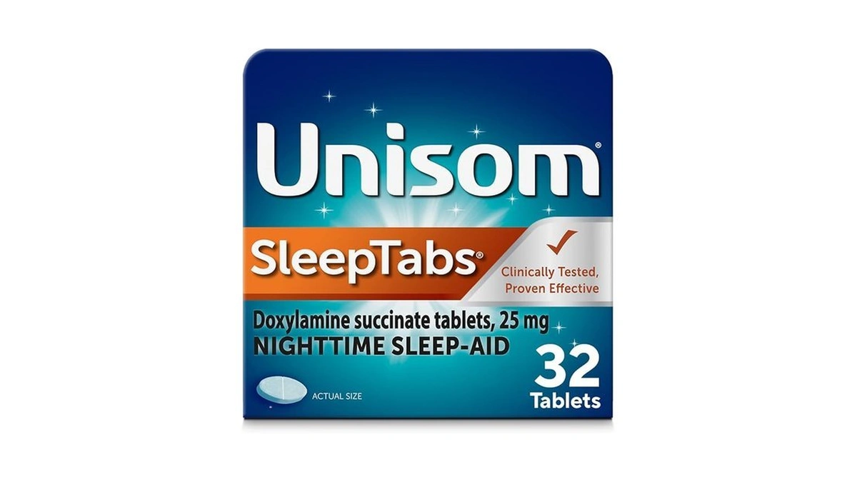 Unisom Sleeptabs, Nighttime Sleep-aid, Doxylamine Succinate, 32 Tablets