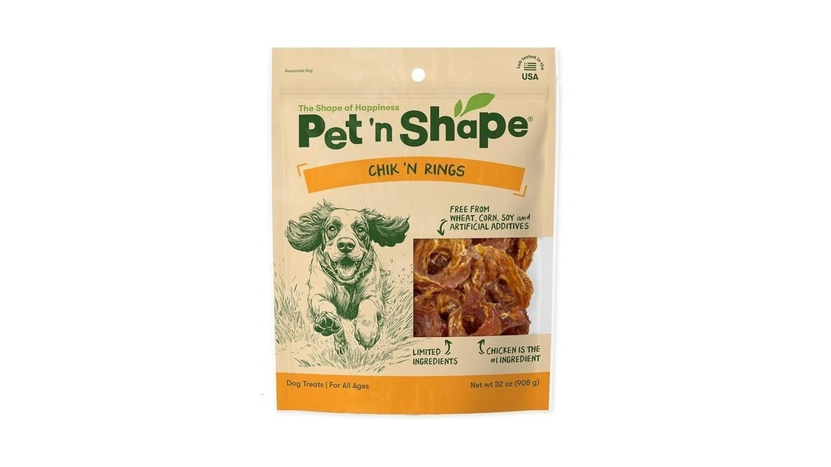 Pet 'n Shape Chik 'n Rings – Natural Chicken Breast