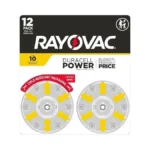 Rayovac Size 10 Hearing Aid Batteries (12 Pack)