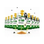 Fly Traps Outdoor 9 Pack, High-capacity Disposable Water-activated Hanging Bags