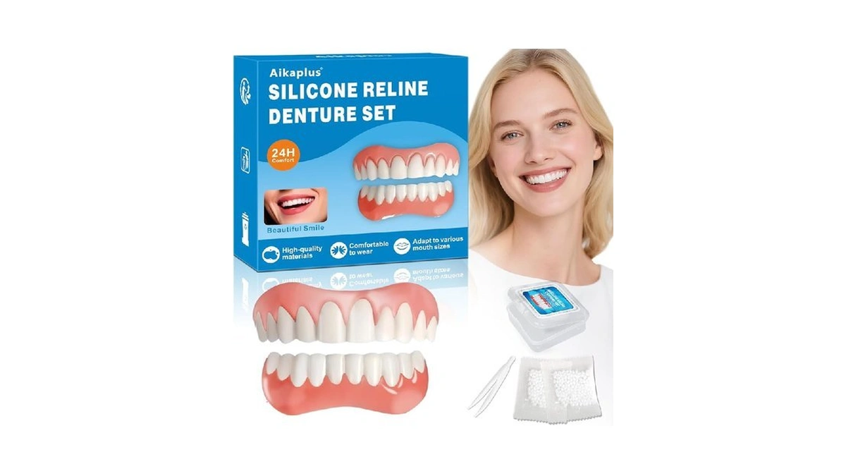 Moldable False Teeth - Veneers Teeth For Women & Men,