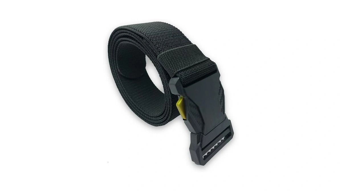 Eltacasux Stretch Tactical Belt, Elastic Mens Belt With Quick Release,