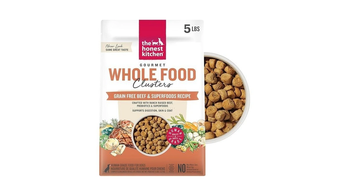 The Honest Kitchen Human Grade Dry Dog Food, Whole Food