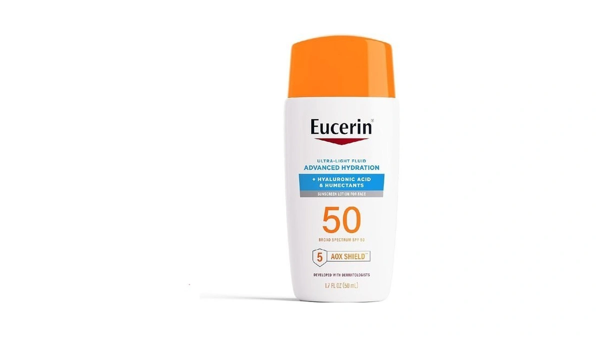 Eucerin Sun Advanced Hydration Ultra-lightweight Face Sunscreen Spf 50 With