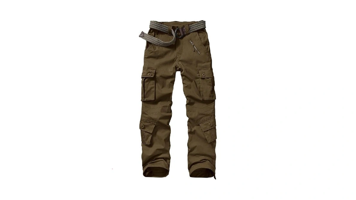 Alfiudad Womens Cargo Pants With Pockets, Women's Casual Military Army