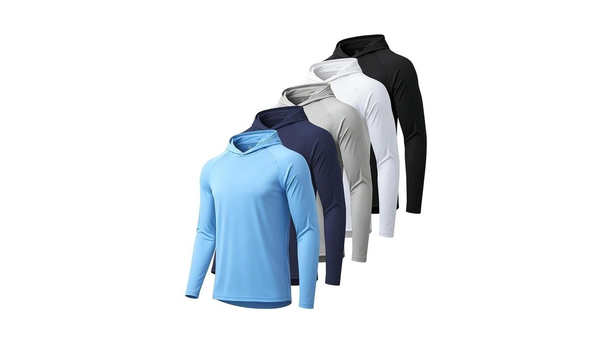 Fishing Shirts For Men Long Sleeve Shirts Sun Hoodies Rash