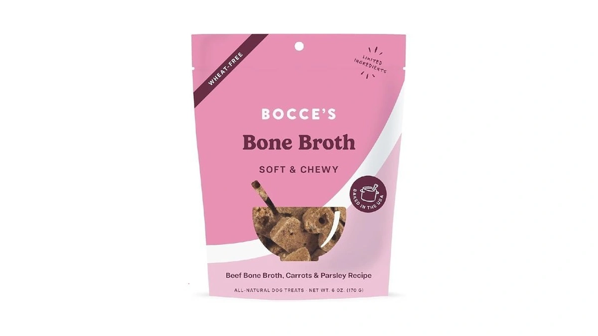 Bocce's Bakery Bone Broth Wellness Treats For Dogs, Wheat-free Everyday