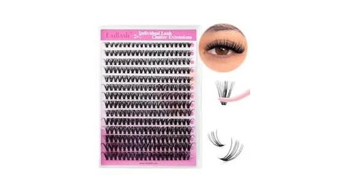 Fadlash Diy Lash Clusters Individual Eyeslash Extensions D Curl 280pcs