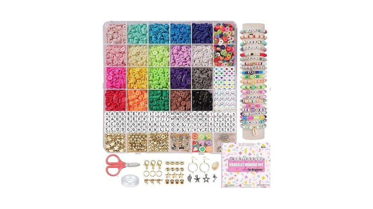 Mio Angle Bracelet Making Kit For Beginner 5000pcs Preppy Polymer