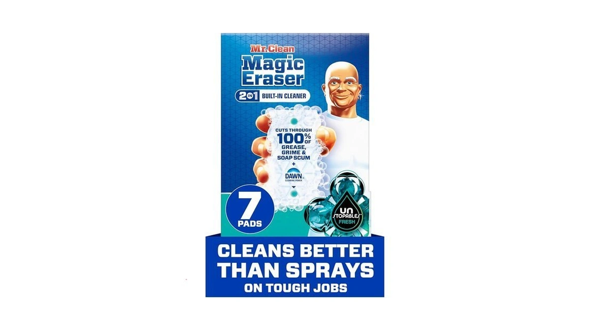 Mr. Clean Magic Eraser Foaming Sponge, All Purpose Cleaner, Dawn