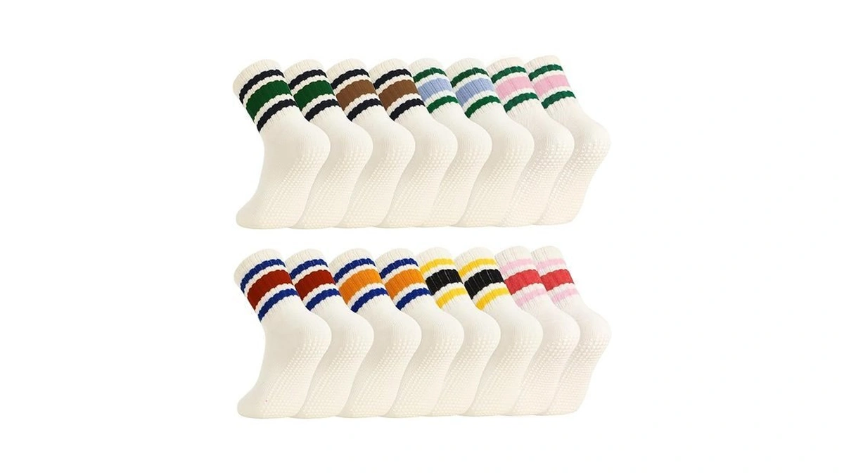 Soxitoevy Toddler Boys Girls Socks With Grips 1t-3t Baby Non