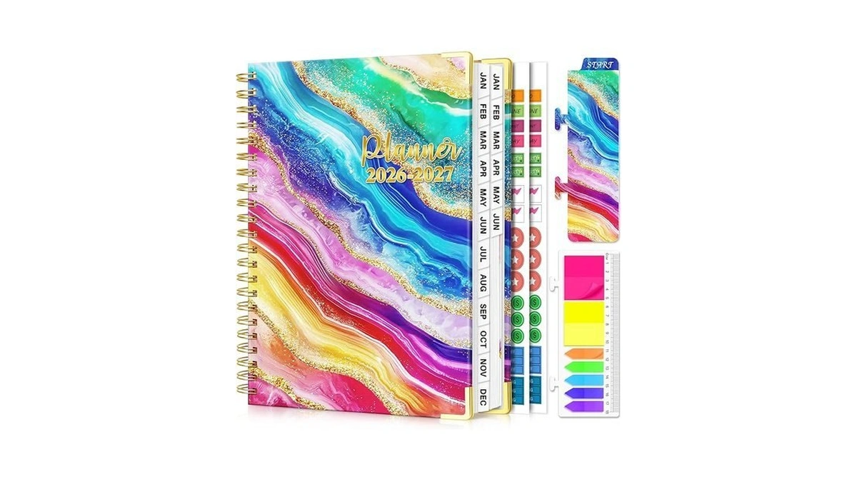 Planner 2026-2027, 18 Month Weekly And Monthly Planner, Jan. 2026