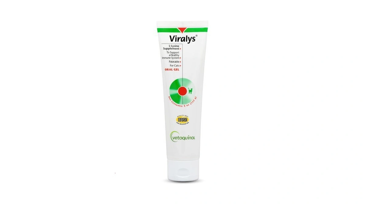 Vetoquinol Viralys Daily L-lysine Gel For Cats And Kittens, Maple