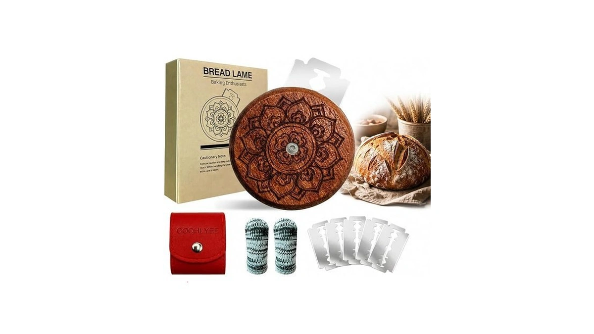 Coohlyee Artisan Ufo Bread Lame For Sourdough Bread Baking, Premium