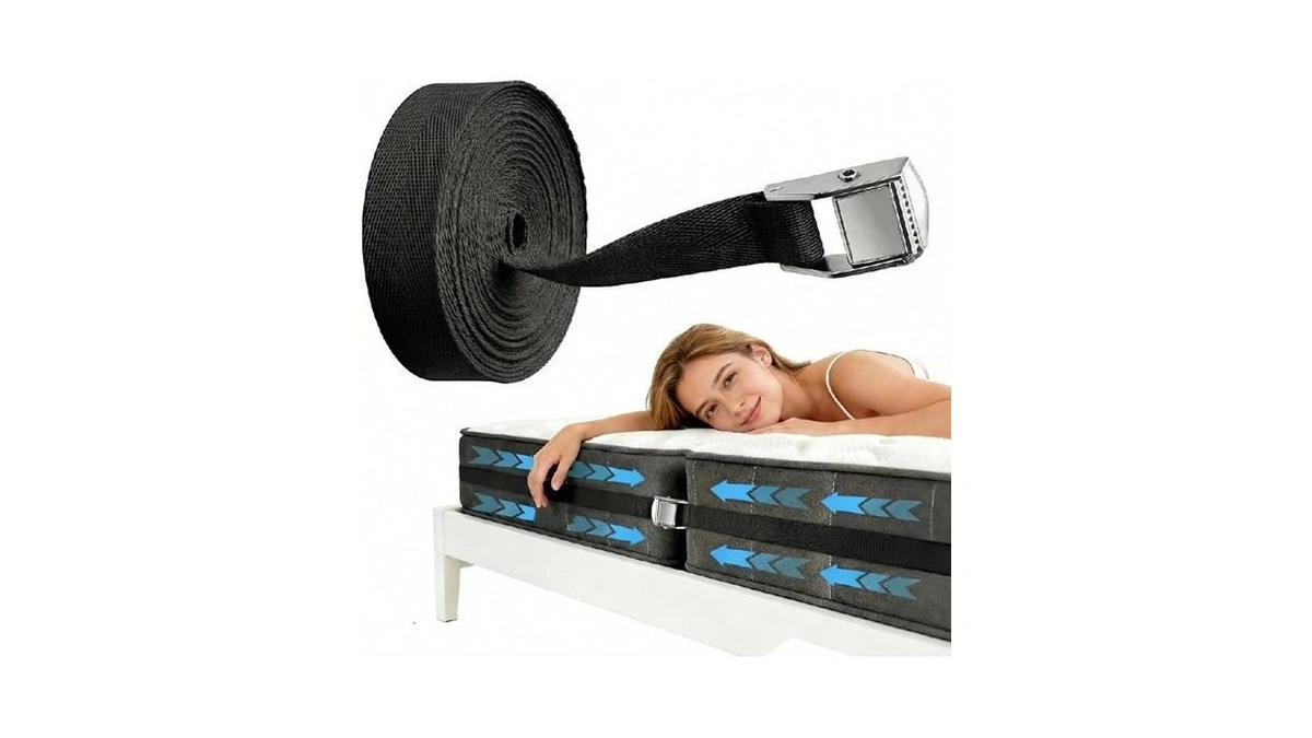Quantixia Locking Mattress Straps To Hold Mattress Together β 10-second