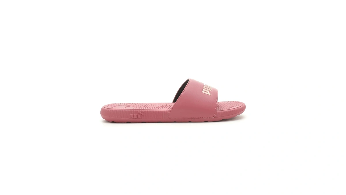 Puma Women's Cool Cat 2.0 Slide Sandal, Rose Wine-rose Gold,