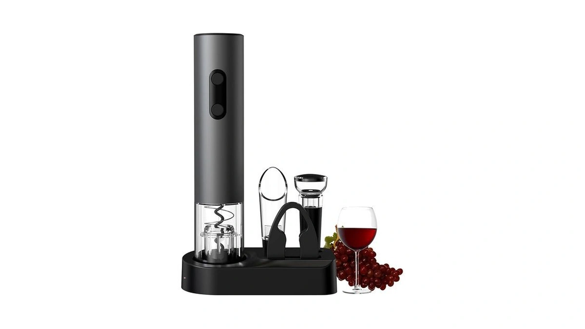Cokunst Electric Wine Opener Set, 4-in-1 Wine Bottle Openers Set