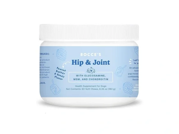 Bocce's Bakery Hip & Joint Supplement For Dogs, Daily Chews