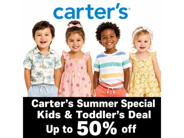 Carter's Summer Special Kids & Toddler's Deal Up to 50% off