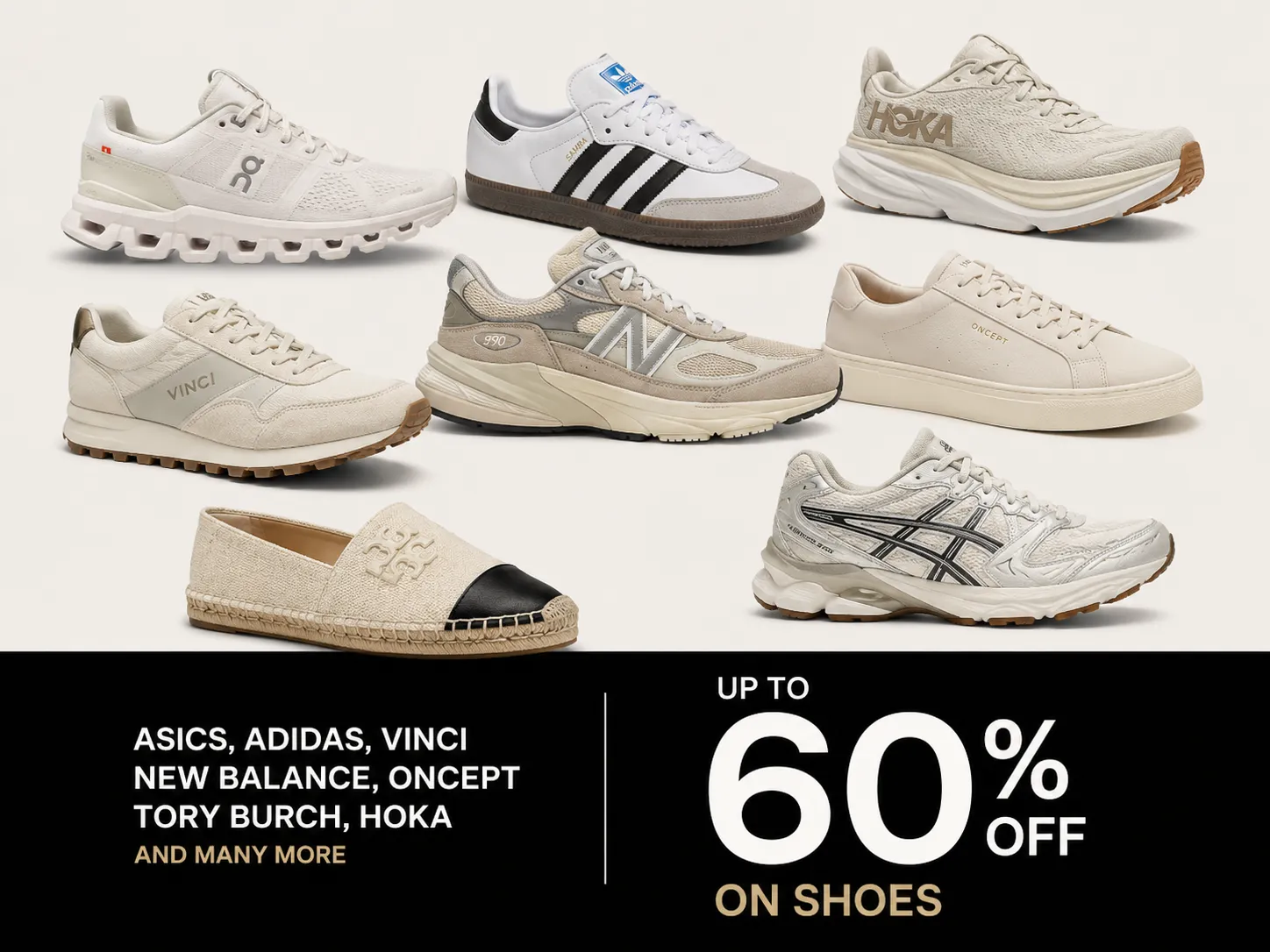 SPORTS SHOES UP TO 60% OFF CLEARANCE