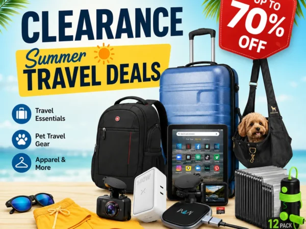 Woot Summer Travel Deals (Clearance up to 70% off)