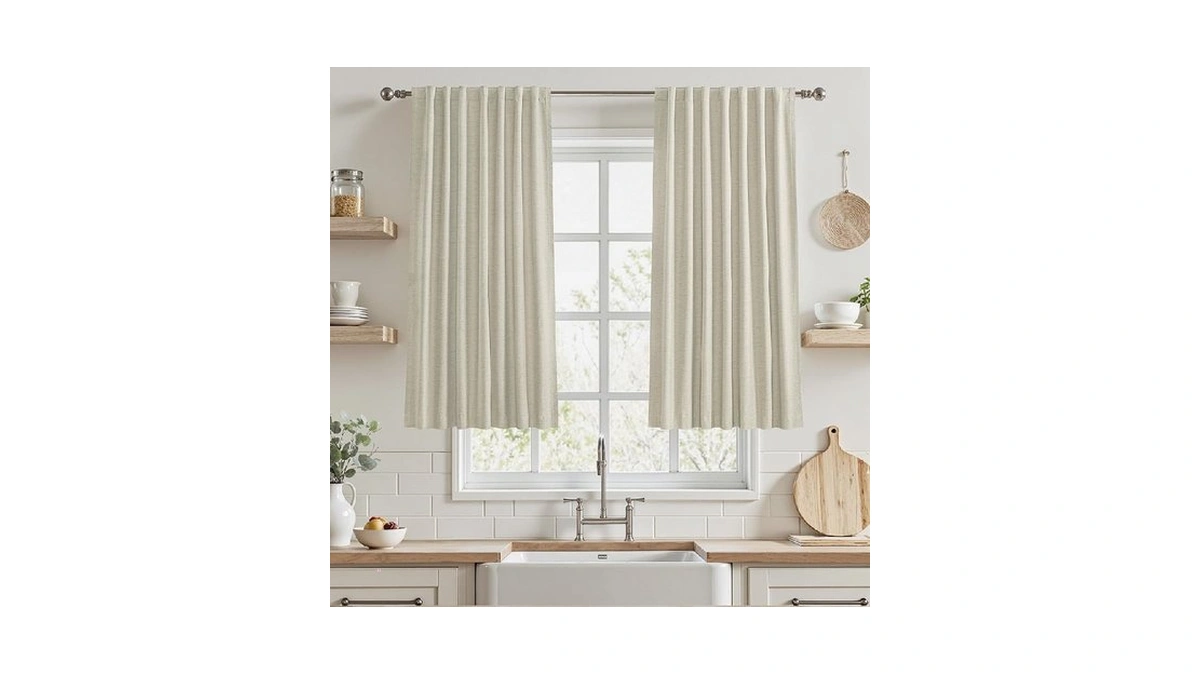 Uhitech Short Blackout Curtains For Bedroom Living Room 45 Inches