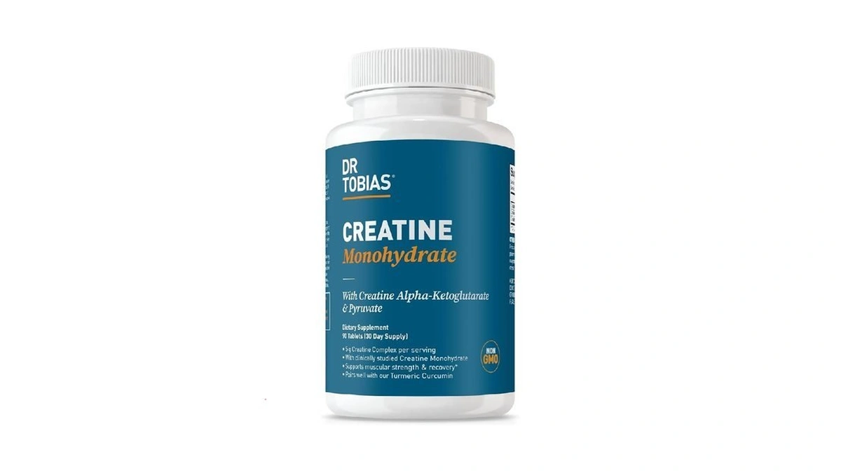 Dr. Tobias Creatine Monohydrate Pills | 5g Complex With Creatine