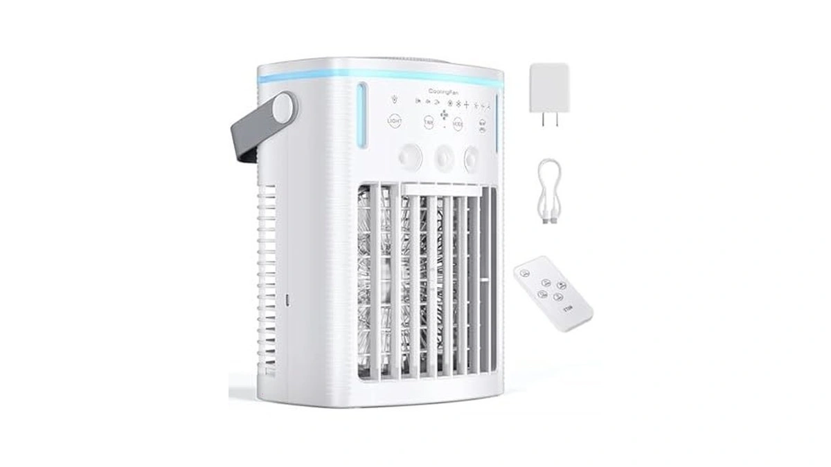 Portable Air Conditioners, New 4-in-1 Ultra-quiet Portable Ac Unit, 1000ml