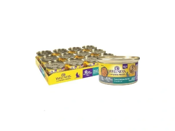 Wellness Complete Health Age Advantage Senior Canned Wet Cat Food,