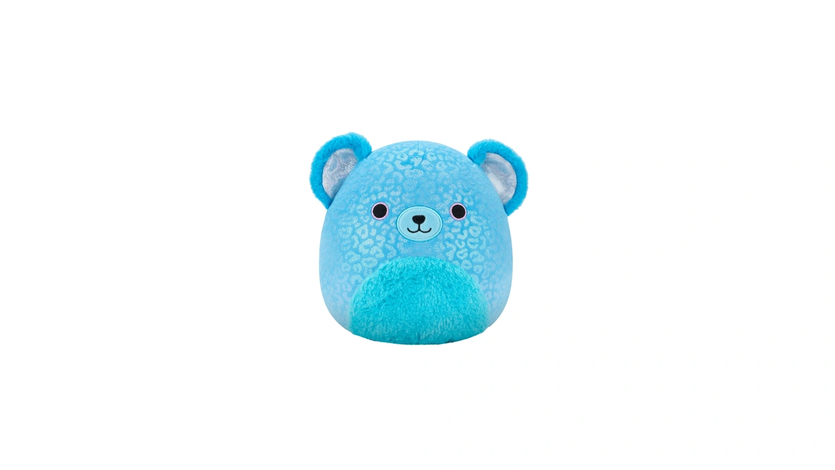Squishmallows Original 8in Sarge The Blue Jaguar With Iridescent Spots