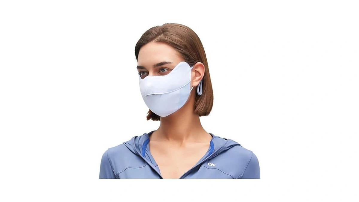 Sun Protection Uv Face Mask Women Upf 50+ Cooling Face