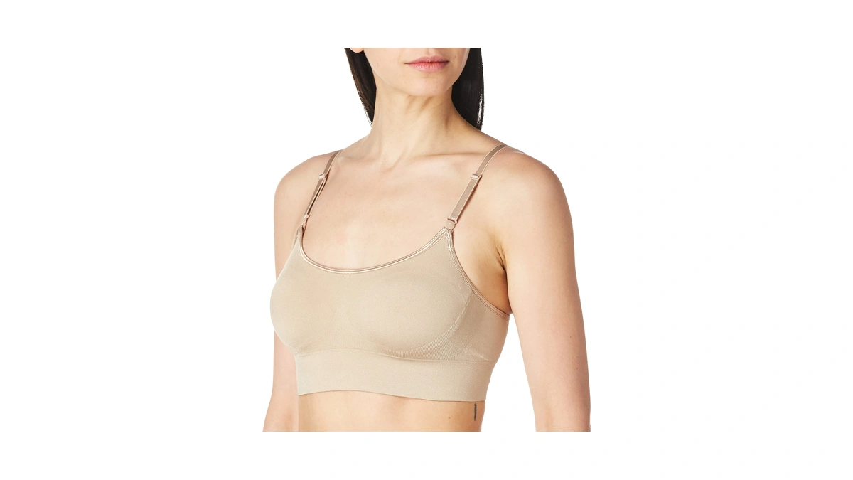 Warner's Women's Easy Does It No Dig Wire-free Bra, Toasted