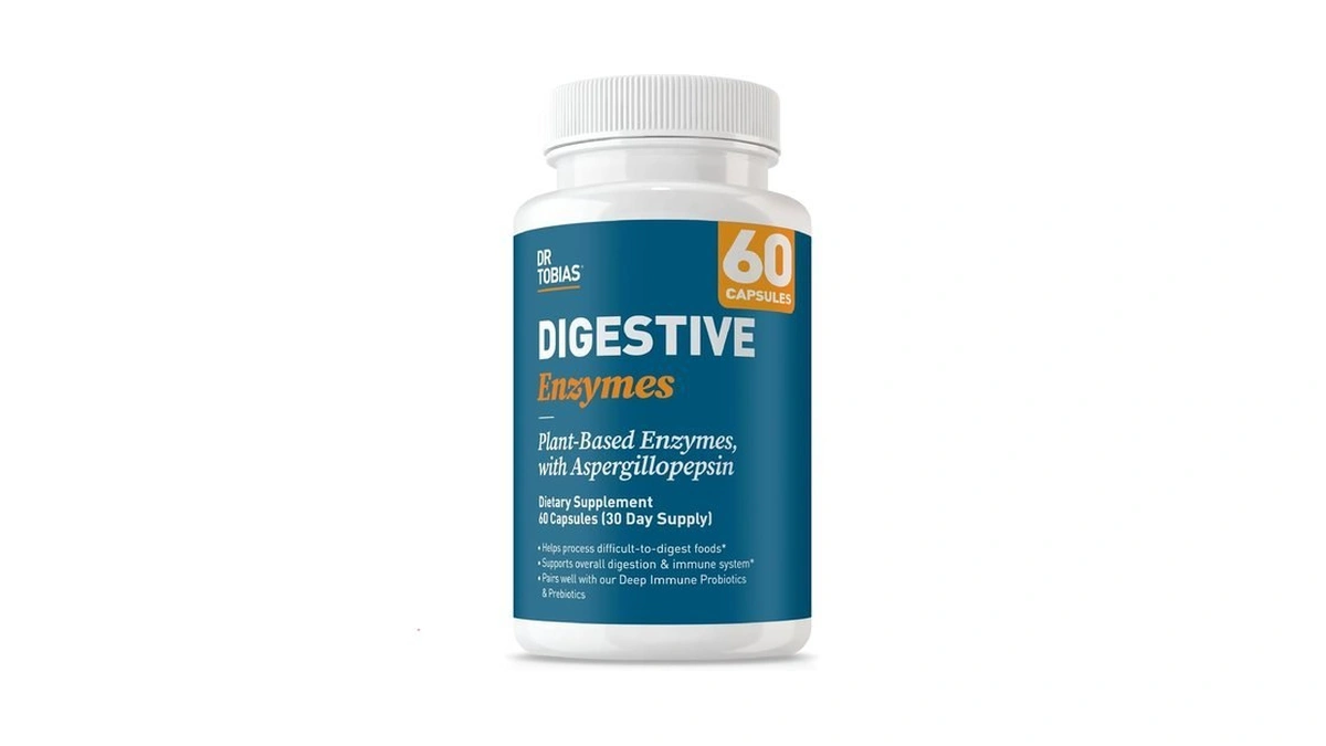 Dr. Tobias Digestive Enzymes Digestion Supplement With 18 Enzymes For