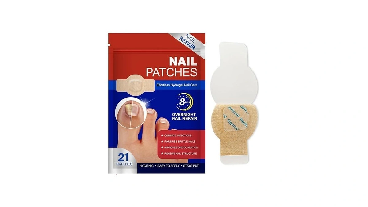 Nail Repair Patches 21 Pcs, Toenail Treatment Extra Strength For