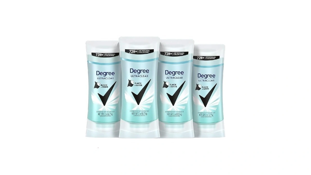 Degree Women's Black+white 4 Count Antiperspirant Balm 2.6 Oz -