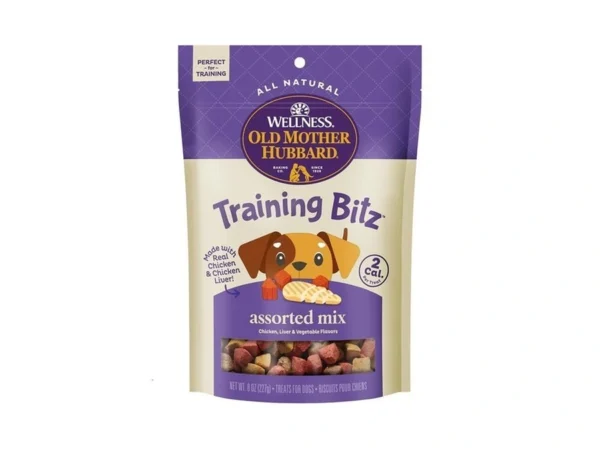 Wellness Old Mother Hubbard Training Bitz Assorted Mix Dog Treats,