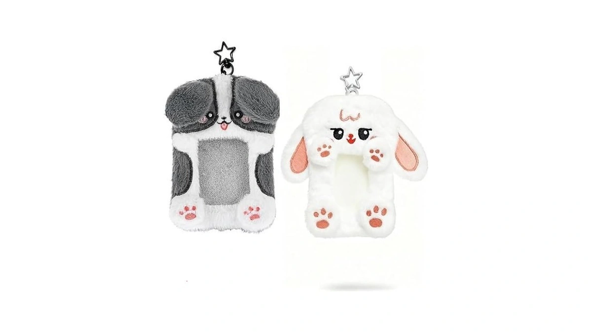 Degocyhton Photocard Holder, Kpop Photo Card Keychain, 2 Pack 3