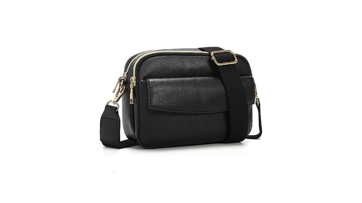 Trustjade Vegan Leather Crossbody Purse For Women, Small Bag With